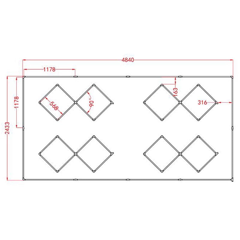 Car wash lights Circuit Diagram-1