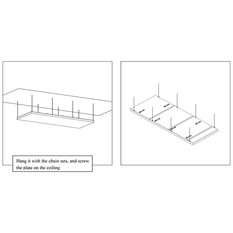 Ceiling light boxes Mounting instruction-1