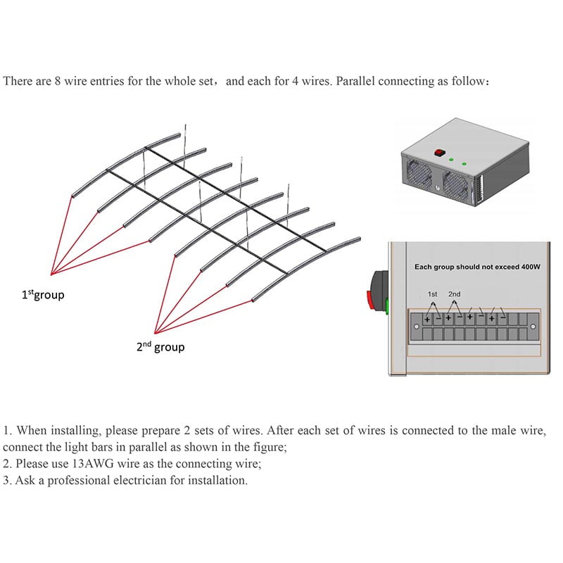 Detailing garage lights Assembling-5