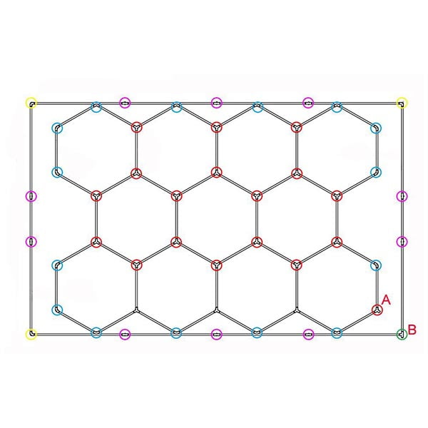 Hex LED lights Assembling