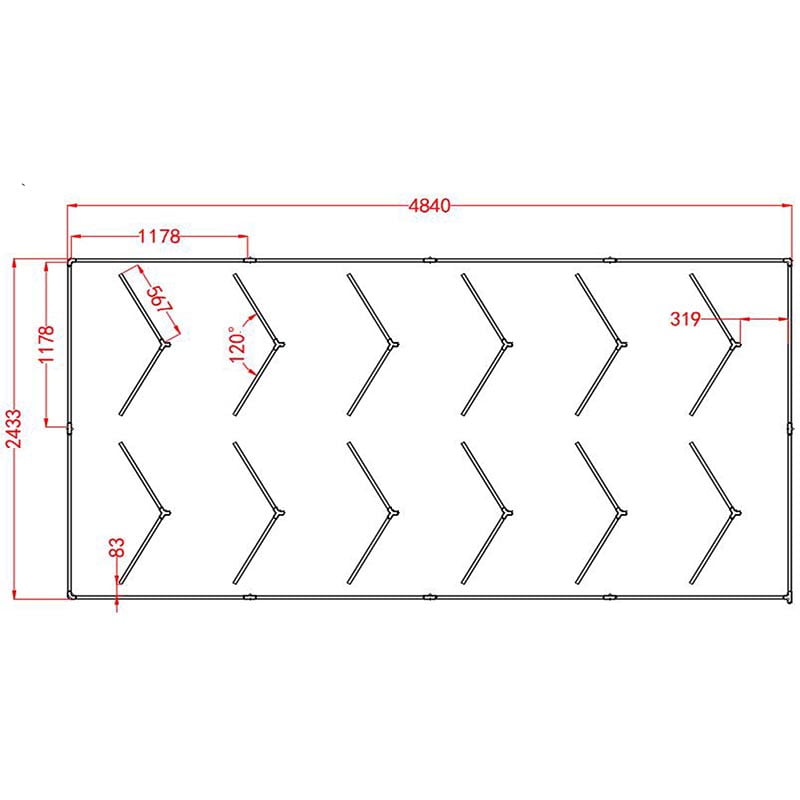 LED garage lights Circuit Diagram-1
