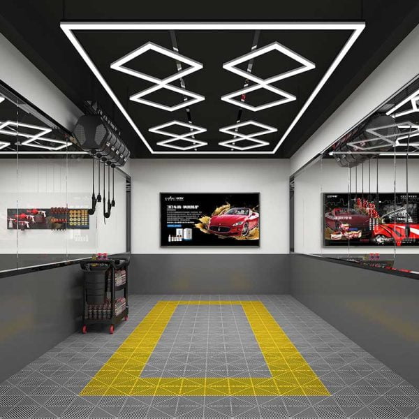 auto body shop lighting