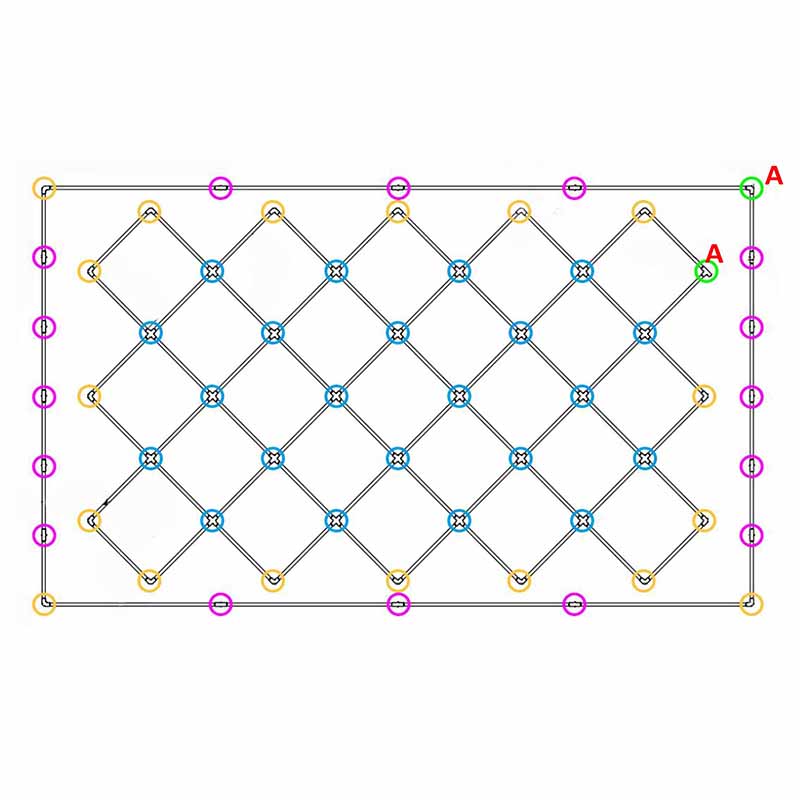car wash led light bars Assembling-1