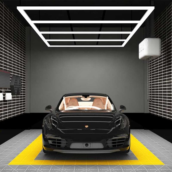 car wash workshop lights