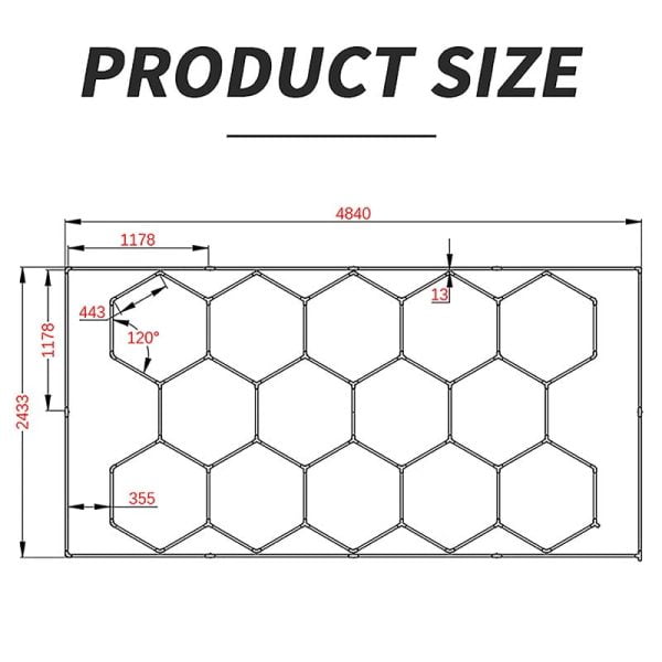 hex shop lights