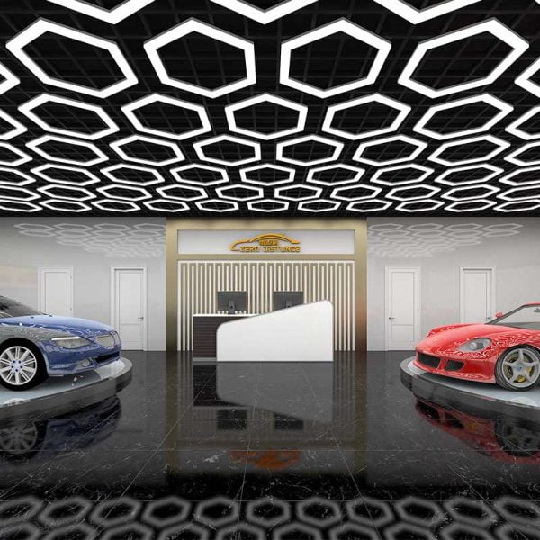 led honeycomb lights