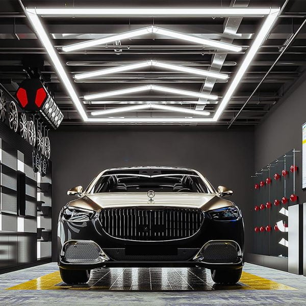 light for detailing cars