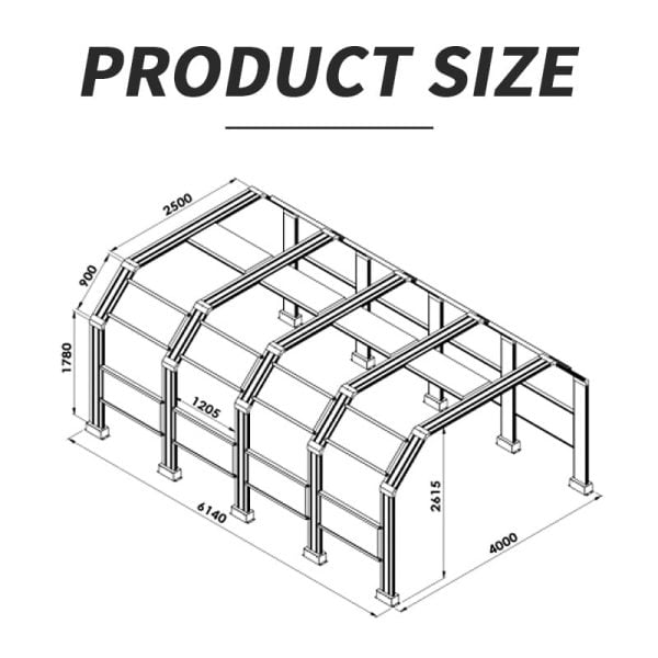 light tunnel detailing