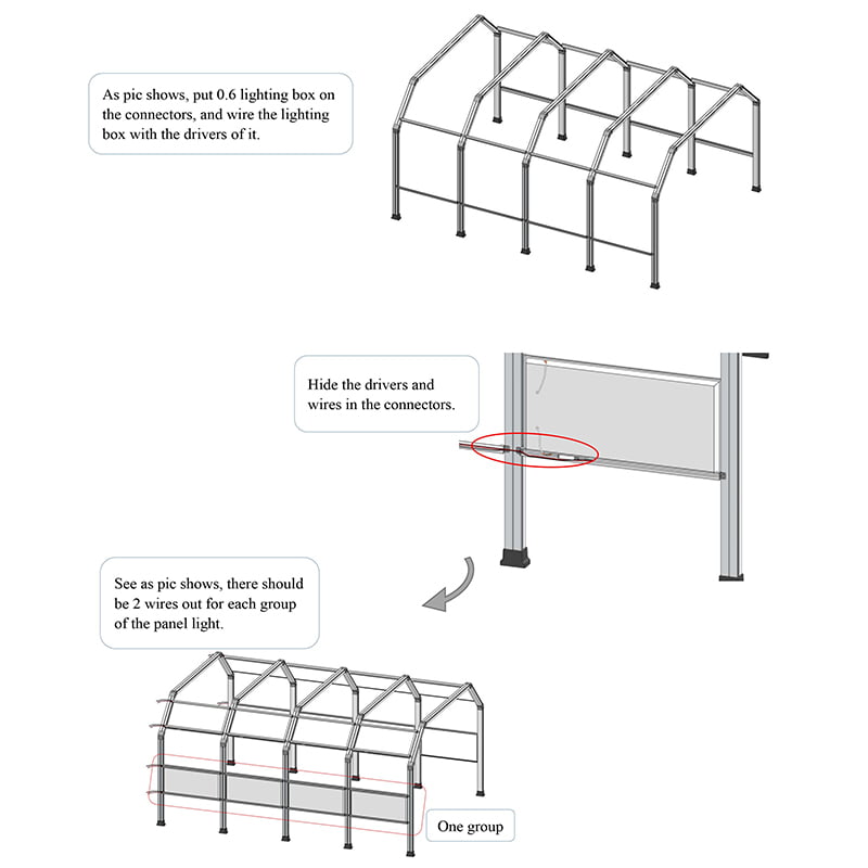 light tunnel detailing Assembling-4