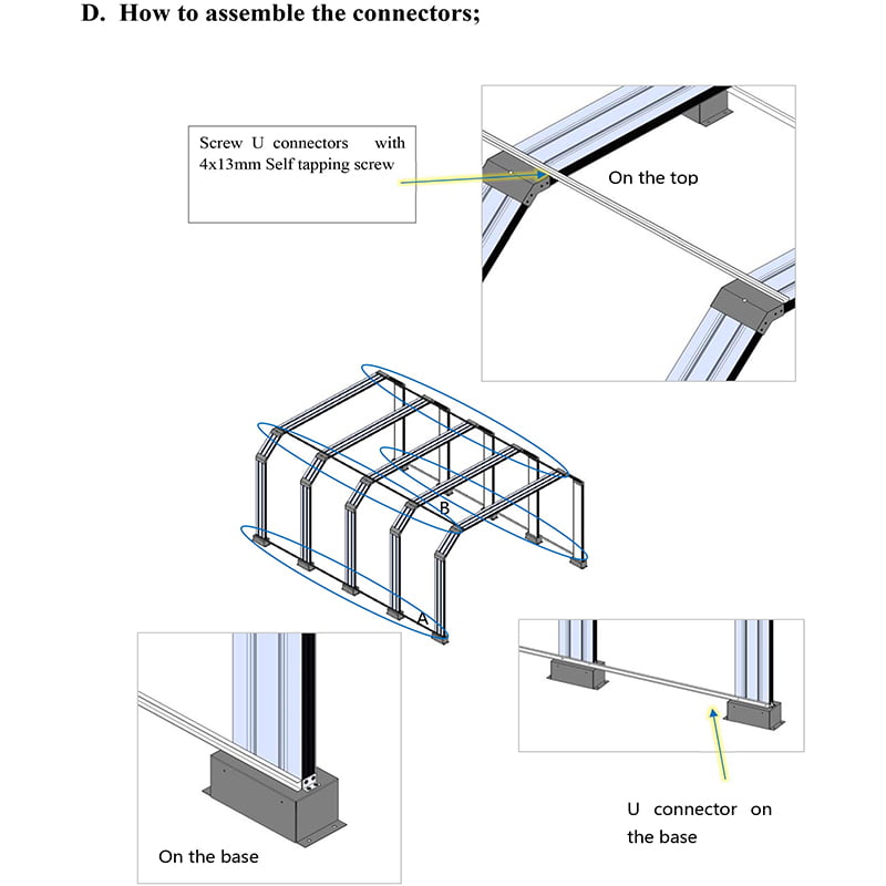 light tunnel detailing Assembling-5