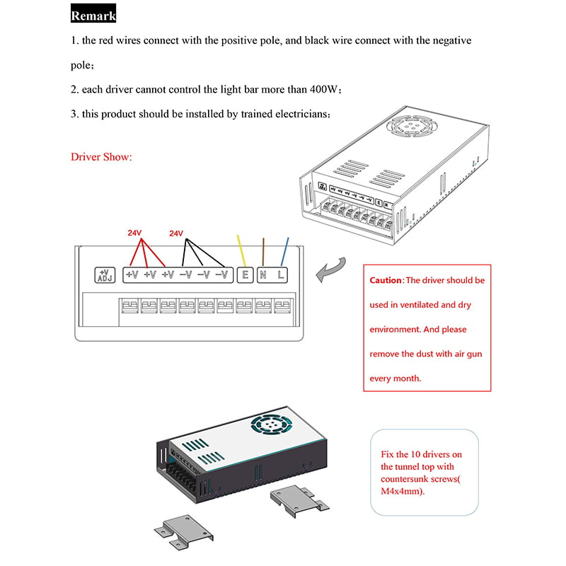 light tunnel detailing Circuit Diagram-4