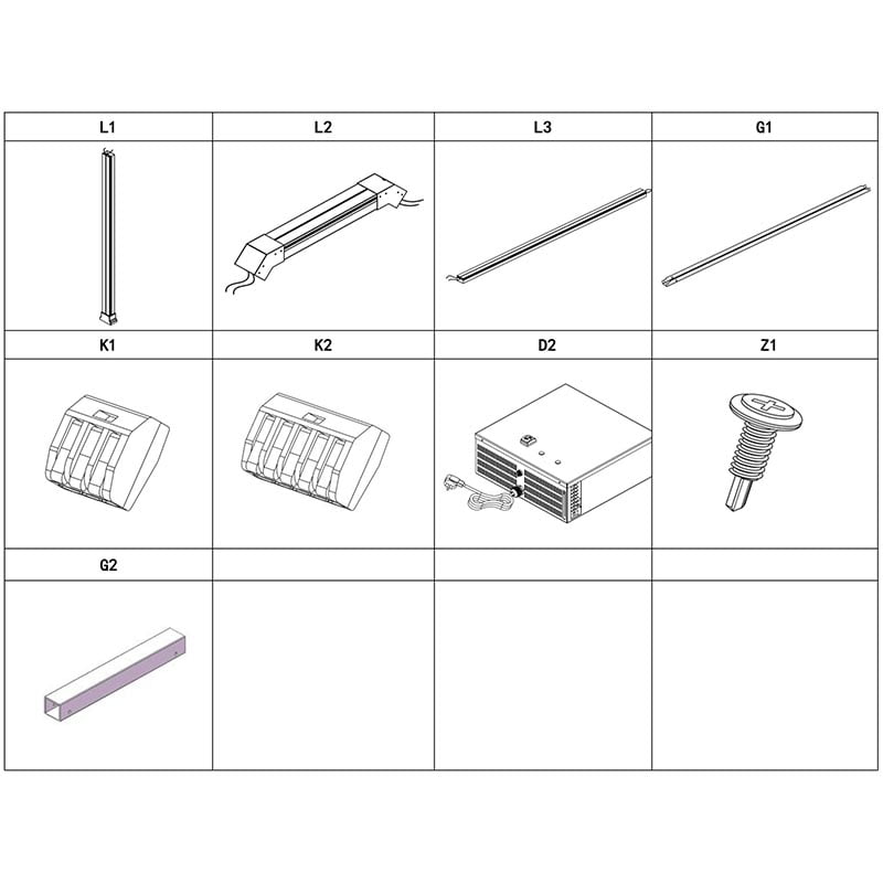 light tunnel led Circuit Diagram-2