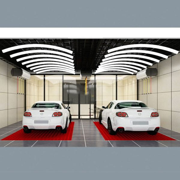 lighting for detailing cars