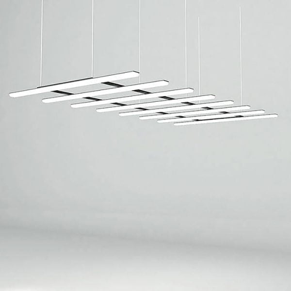 linear hanging lights