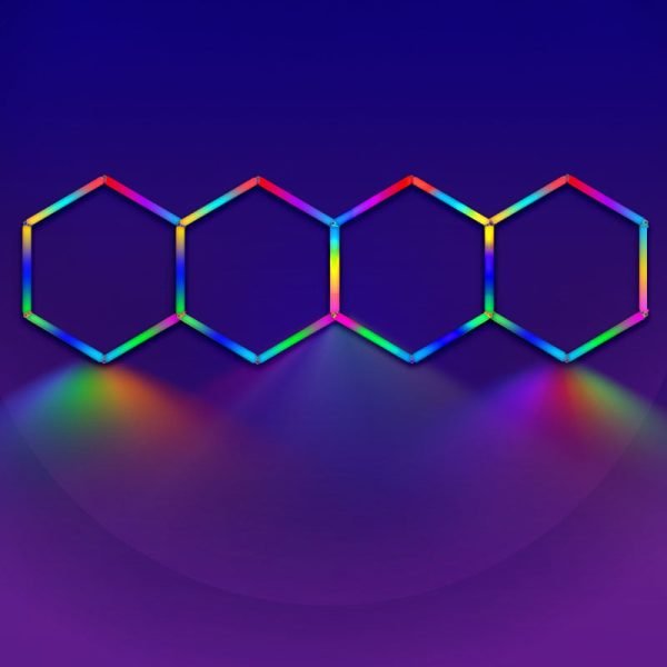 smart led hexagon lights