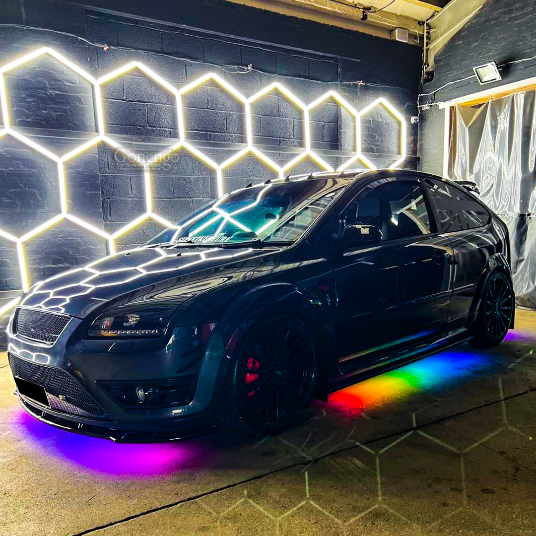 hexagon led light for garage