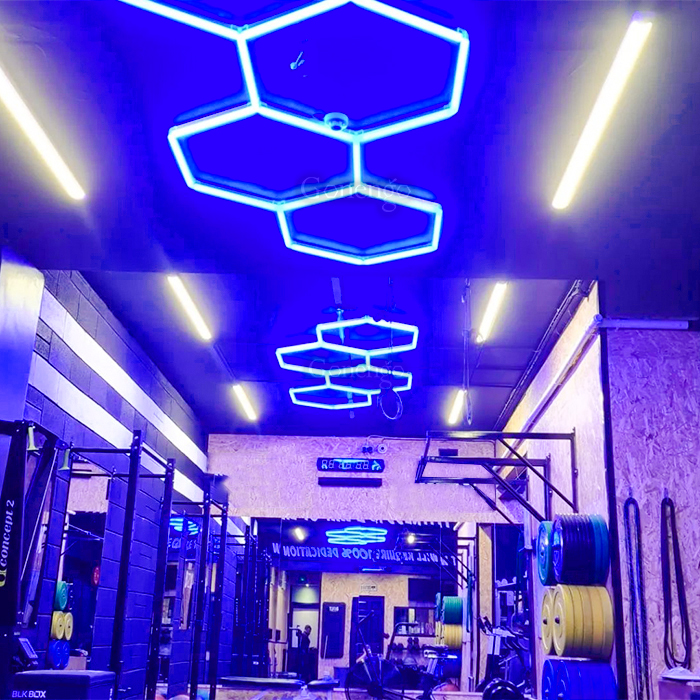 hexagon light for fitness