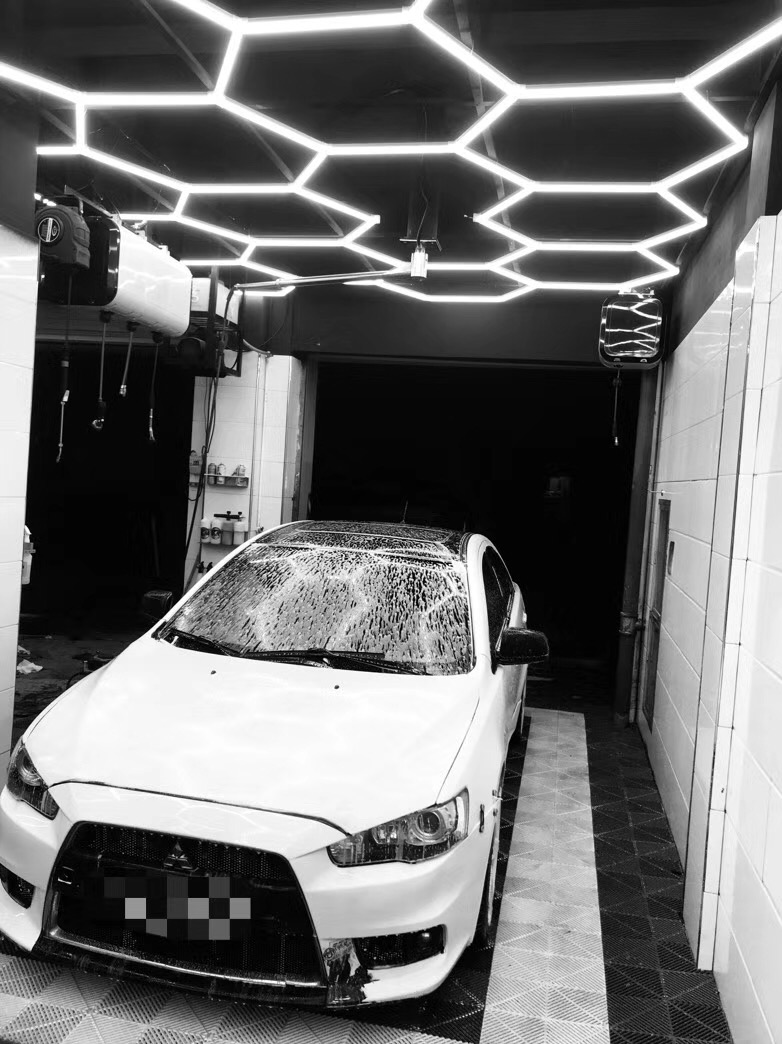 hexagonal lights