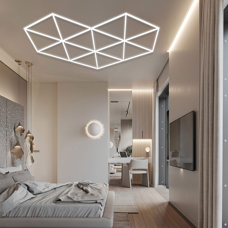 ceiling LED heart Shape light