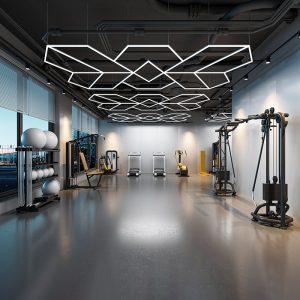 ceiling geometric LED ceiling light