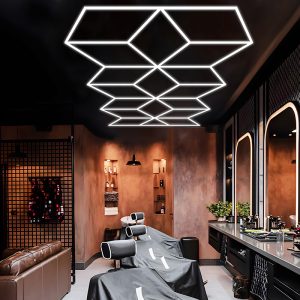 detailing polygonal geometric lighting