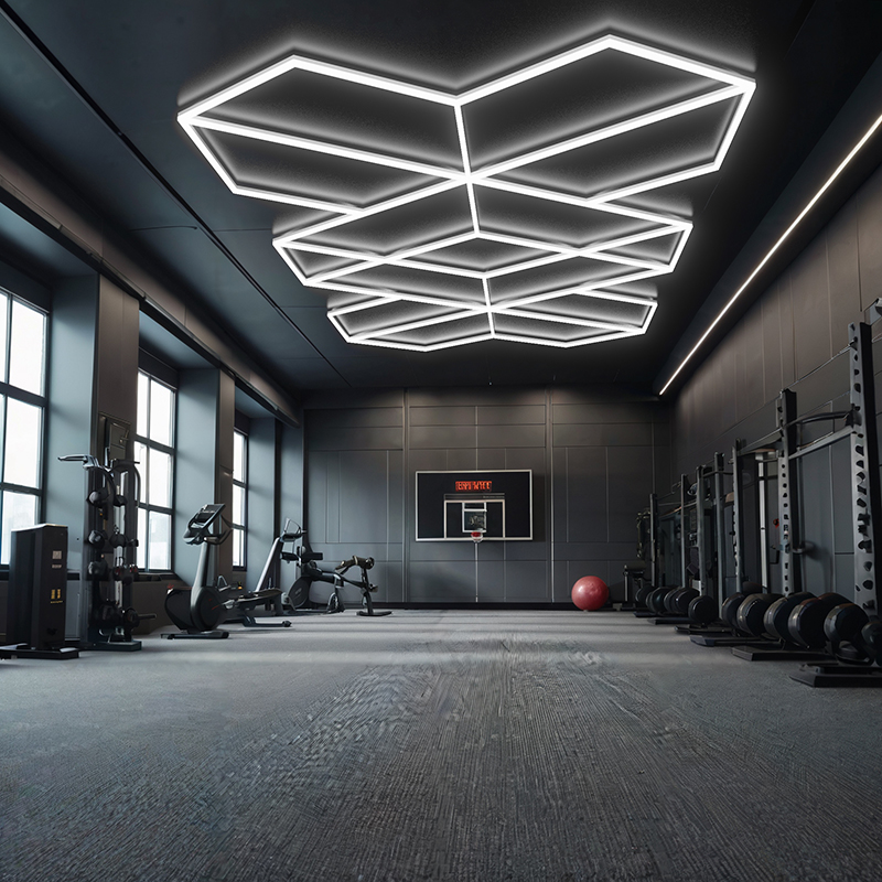 garage ceiling geometric LED light for ceiling
