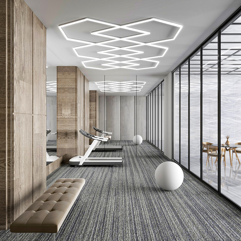 geometric decor light for ceiling