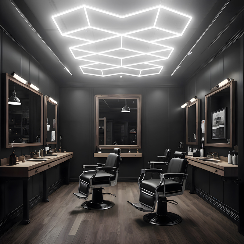 indoor LED polygonal light