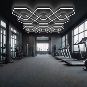 indoor polygonal LED garage ceiling light