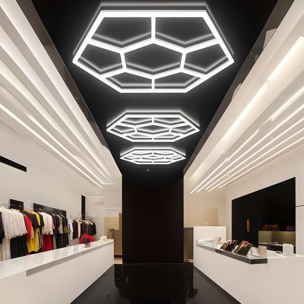 polygon LED ceiling light for ceiling