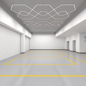 polygonal LED garage ceiling light