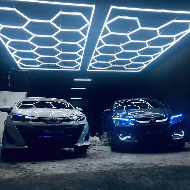 hexagonal LED car work lighting