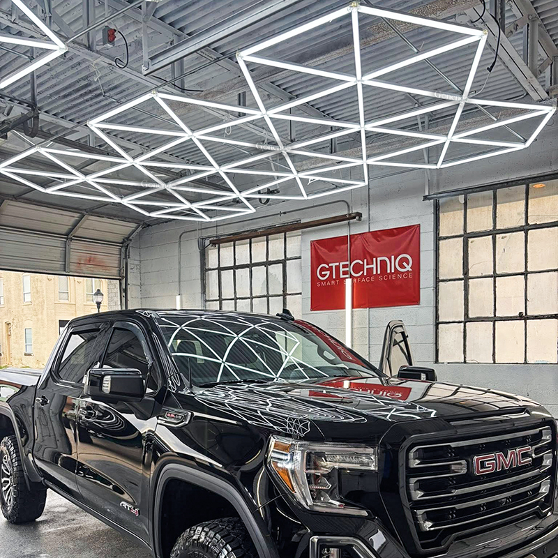 geometric LED lights