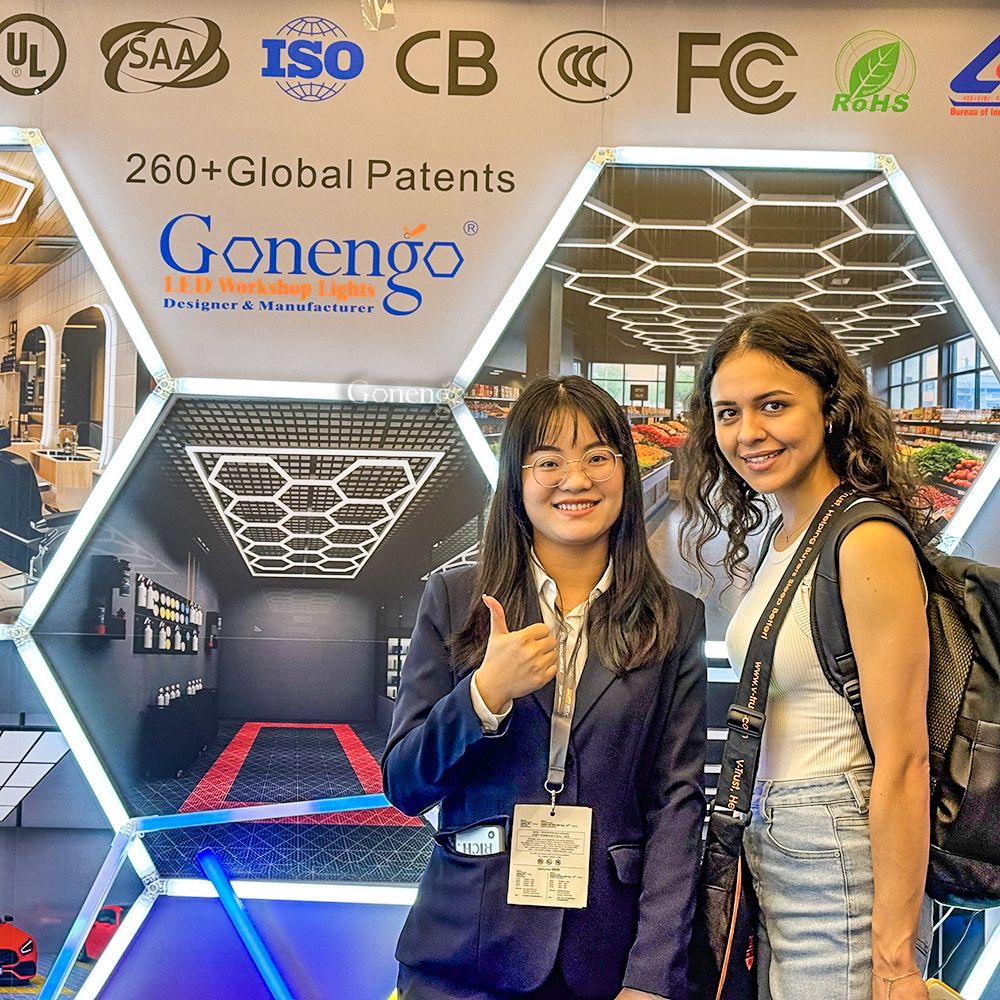 honeycomb LED lights