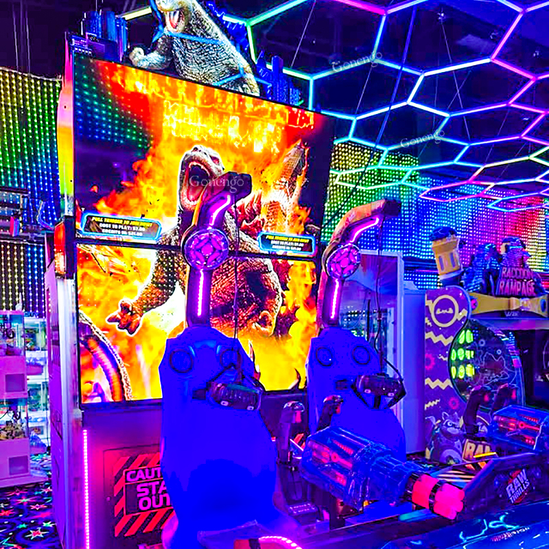 أضواء سداسية الشكل RGB