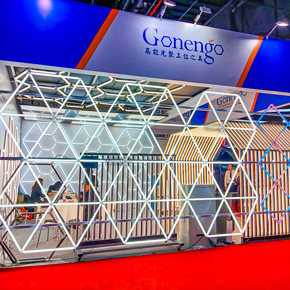 luces LED geométricas