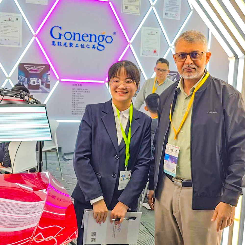 luces LED poligonales