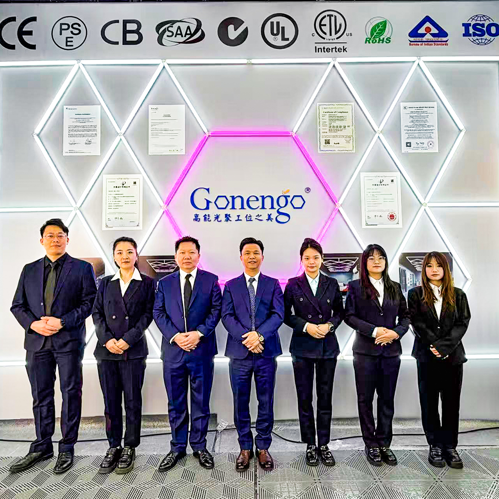 أضواء LED هندسية