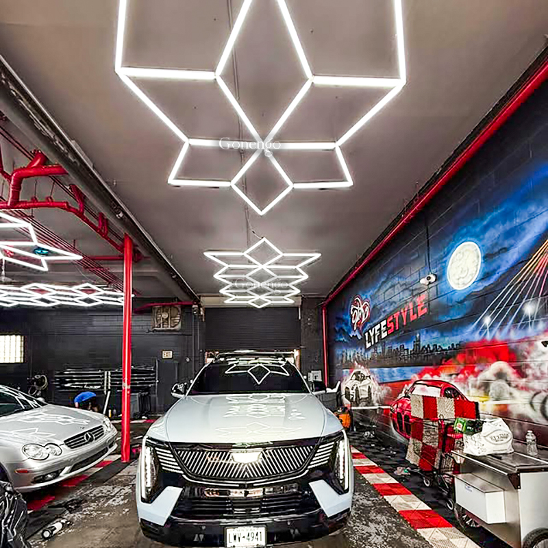 luces LED geométricas