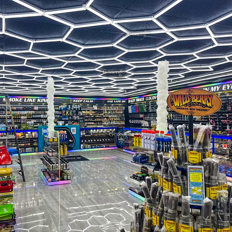 hexagon LED lights