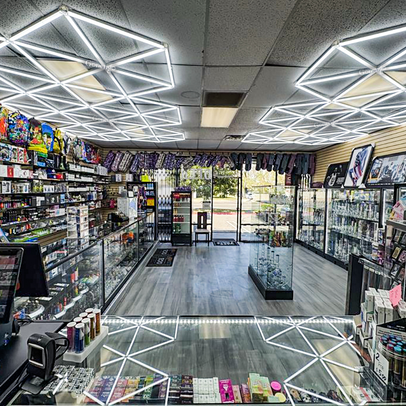 luces LED geométricas