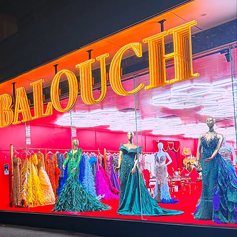 hexagon LED lights for shop lighting idea