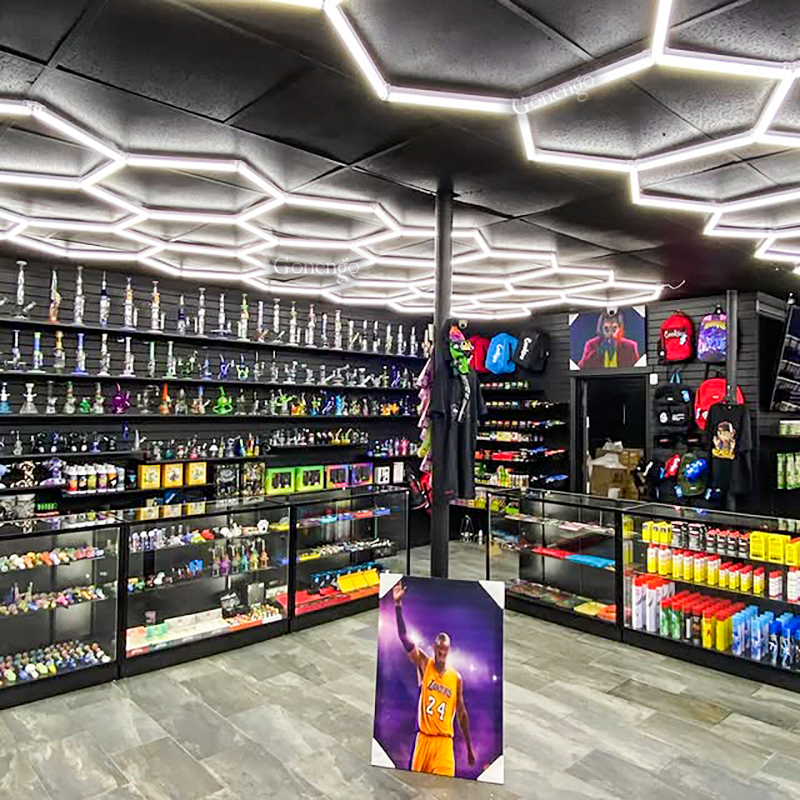 إضاءات LED على شكل خلية النحل