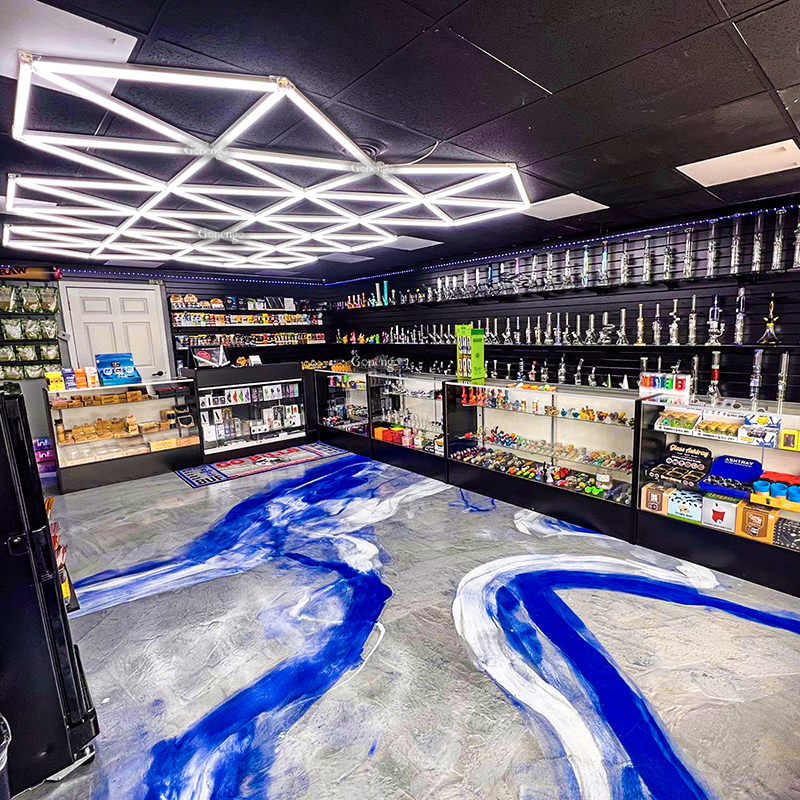 геометрические светодиодные лампы