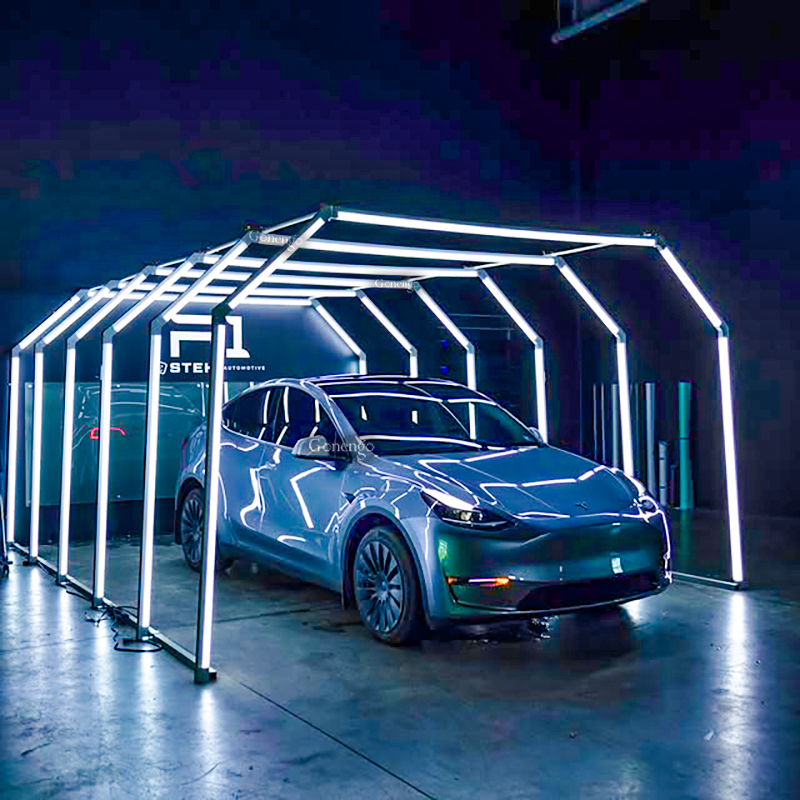 световые туннели