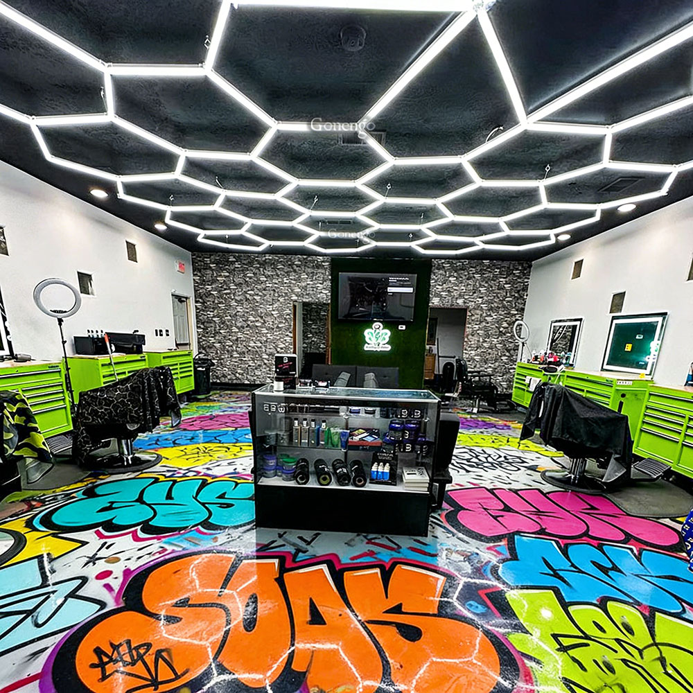 LED-светильники шестиугольной формы