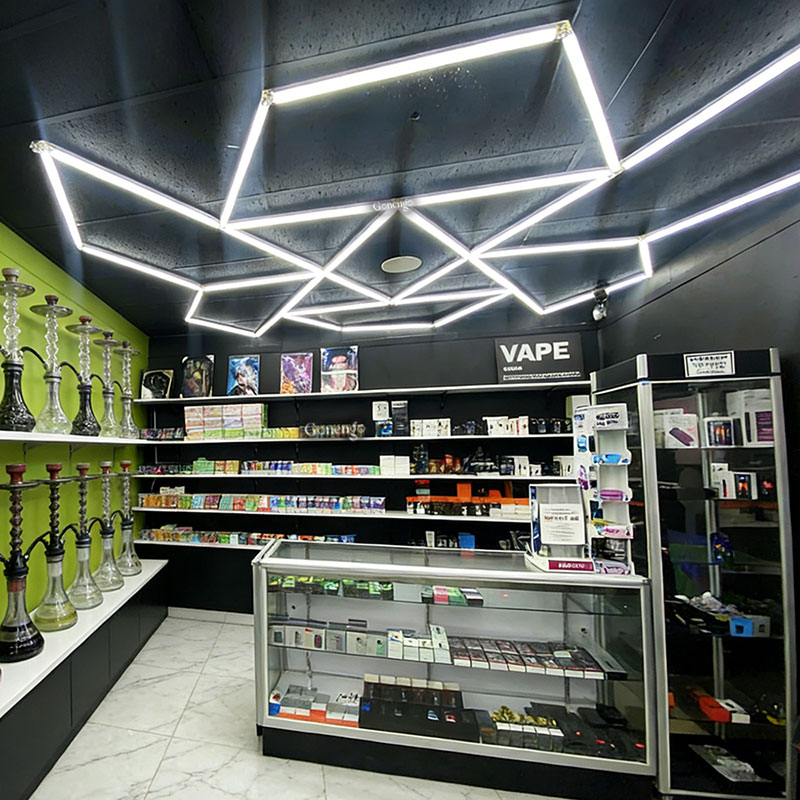 luces LED geométricas