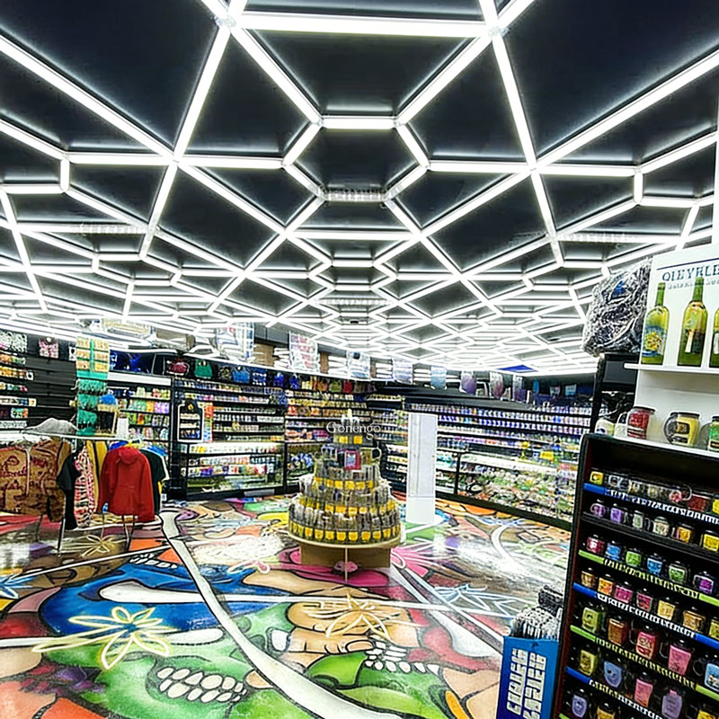 luces LED geométricas