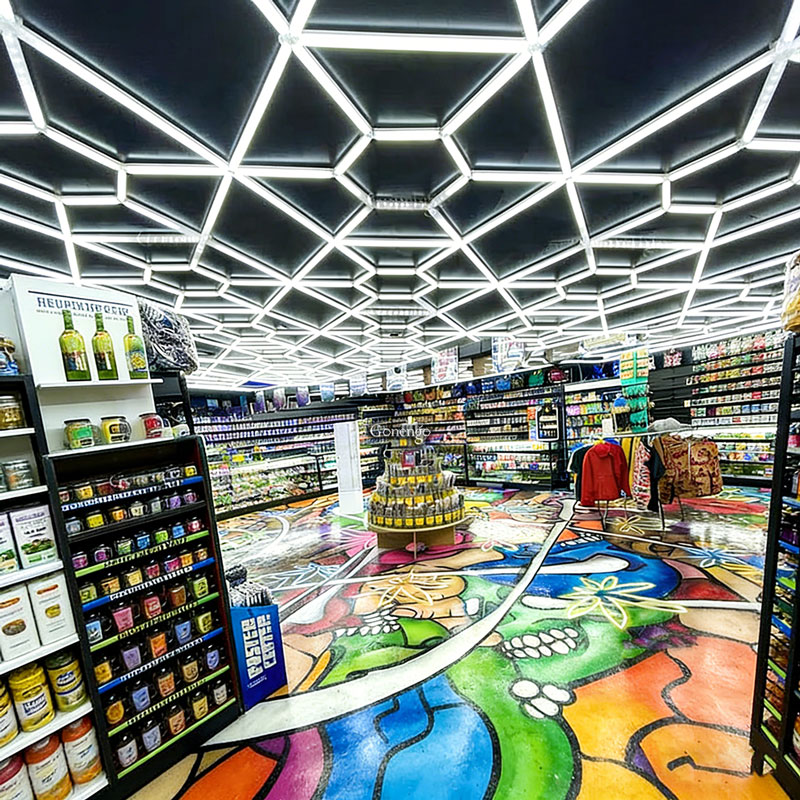 أضواء LED هندسية