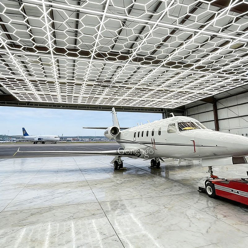 إضاءات LED على شكل خلية النحل